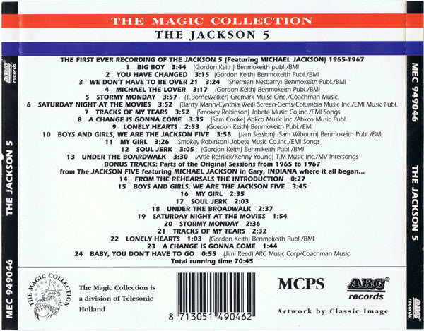 Jackson 5, The - The Magic Collection (CD Tweedehands) - Discords.nl