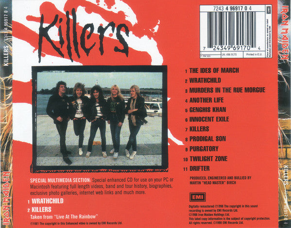 Iron Maiden - Killers (CD)