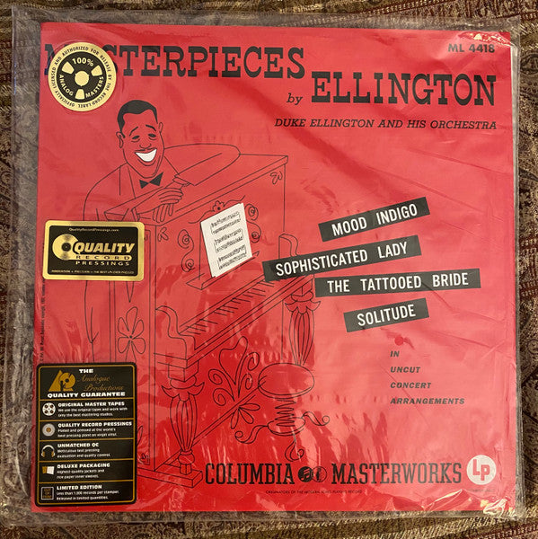 Duke Ellington And His Orchestra - Masterpieces By Ellington (LP)