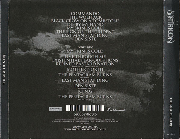 Satyricon - The Age Of Nero (CD Tweedehands)