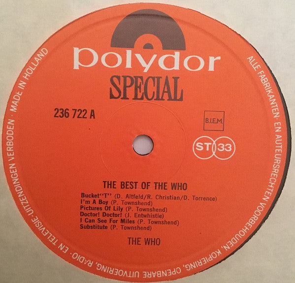 Who, The - The Best Of The Who (LP Tweedehands)