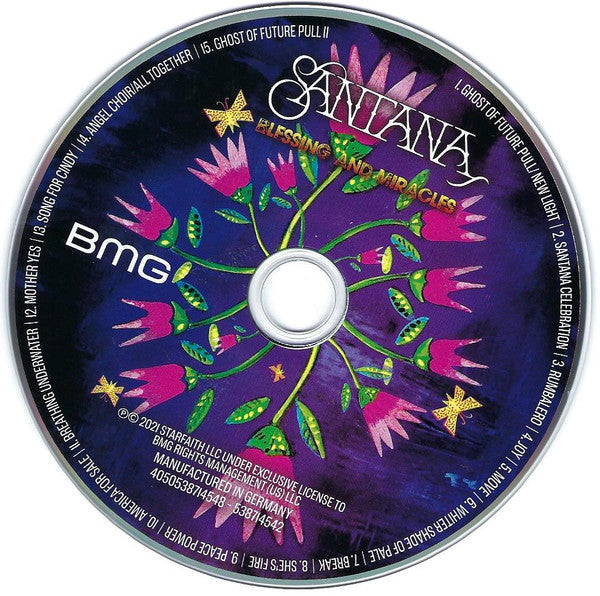 Santana - Blessings And Miracles (CD)