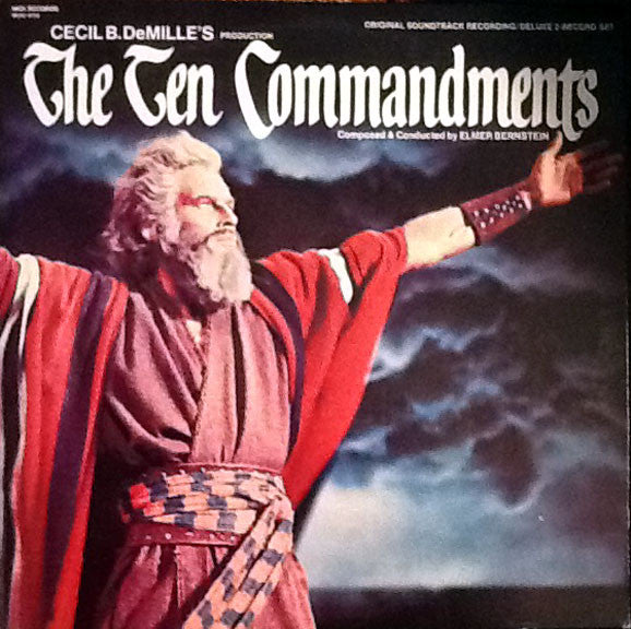 Elmer Bernstein - Music From The Sound Track Of Cecil B. DeMille's "The Ten Commandments" (LP Tweedehands)