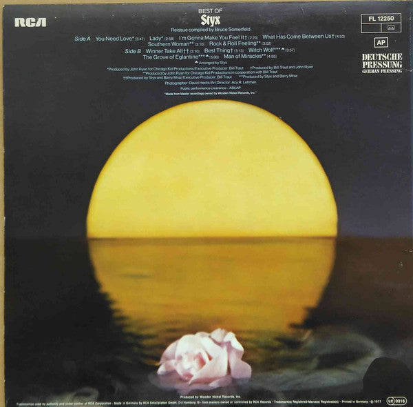 Styx - Best Of Styx (LP Tweedehands)