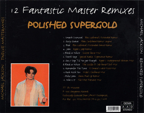 Michael Jackson - Remixed Supergold (CD Tweedehands)