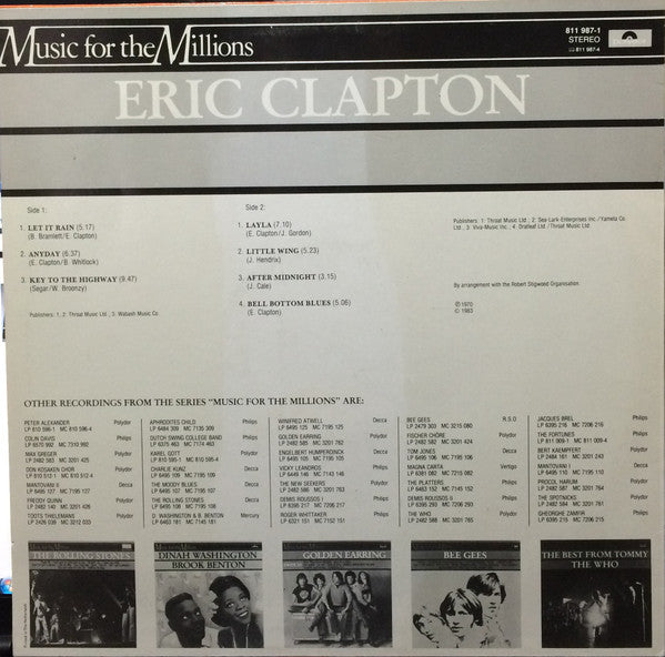 Eric Clapton - Eric Clapton (LP Tweedehands)