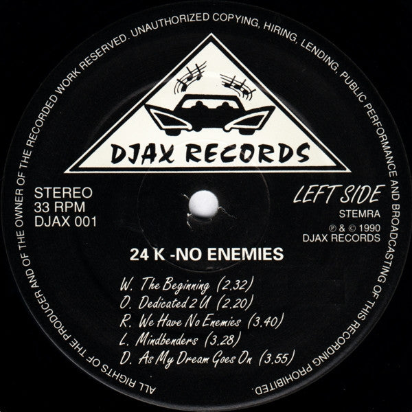 24K - No Enemies (LP Tweedehands)