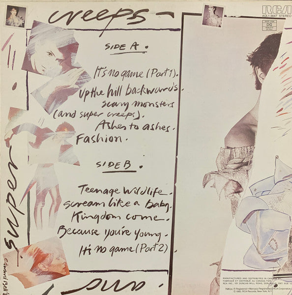 David Bowie - Scary Monsters (LP Tweedehands)