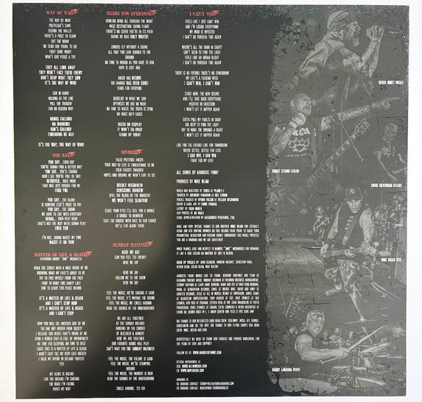 Agnostic Front - Echoes In Eternity    (LP)