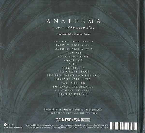 Anathema - A Sort Of Homecoming (CD Tweedehands)