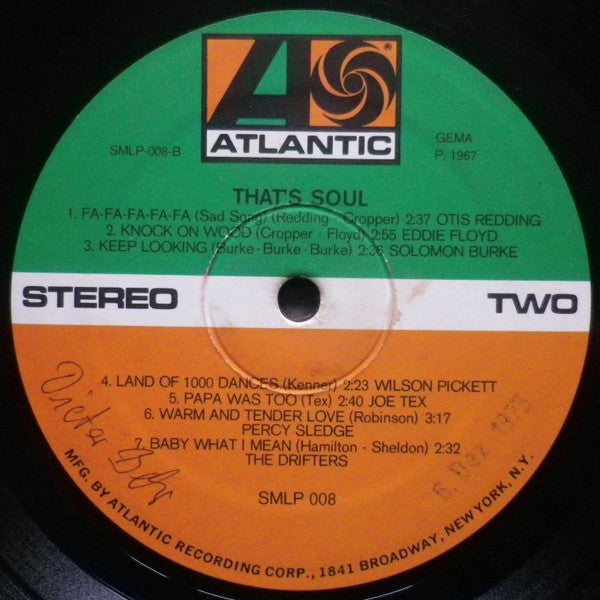 Various - That's Soul (LP Tweedehands)