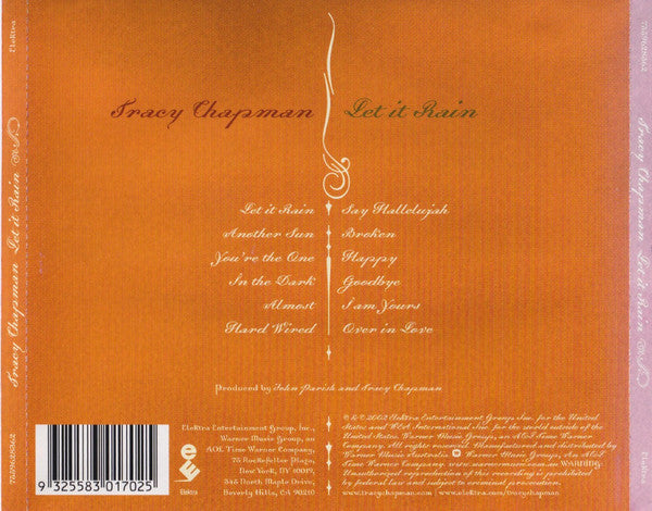 Tracy Chapman - Let It Rain (CD) - Discords.nl