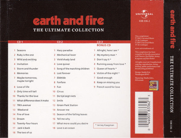 Earth And Fire - The Ultimate Collection (CD)