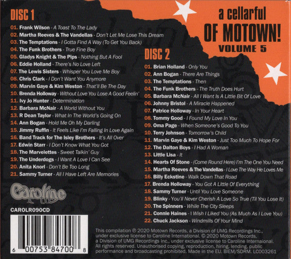 Various - A Cellarful Of Motown! Volume 5 (CD)