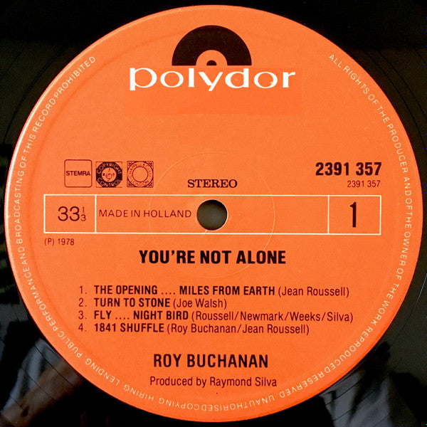Roy Buchanan - You're Not Alone (LP Tweedehands)
