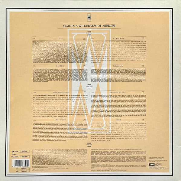 Fish - Vigil In A Wilderness Of Mirrors (LP Tweedehands)