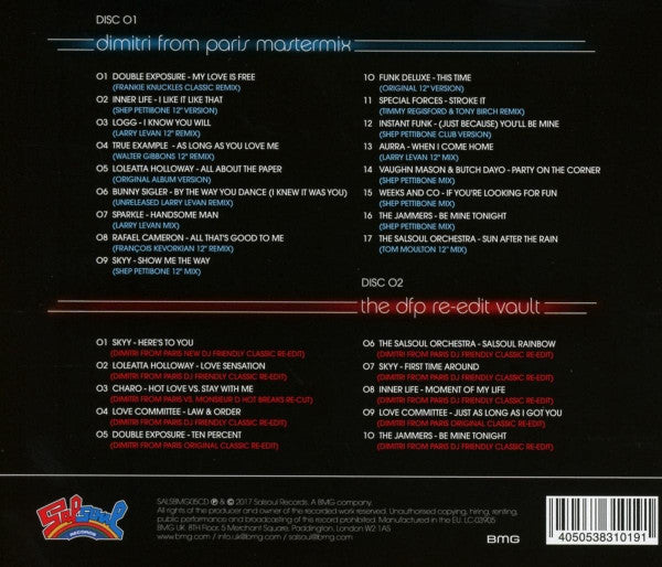 Dimitri From Paris - Salsoul Mastermix (CD)