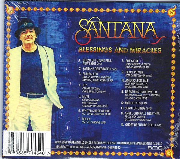 Santana - Blessings And Miracles (CD)