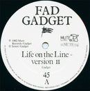 Fad Gadget - Life On The Line (Version II) (12" Tweedehands)