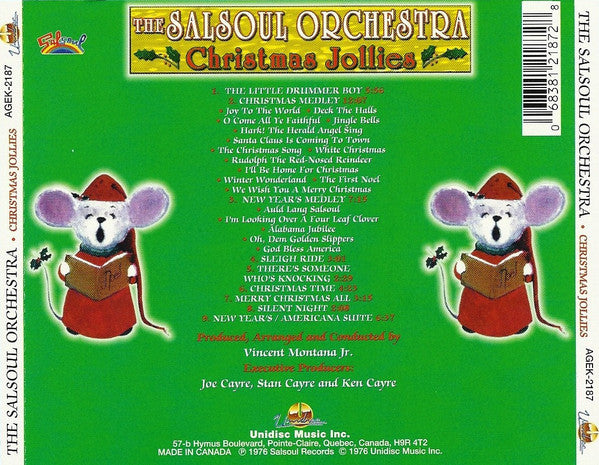 Salsoul Orchestra, The - Christmas Jollies (CD)