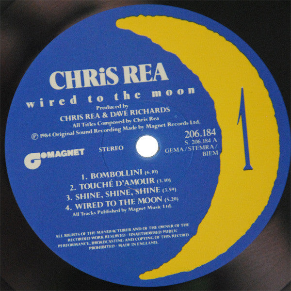 Chris Rea - Wired To The Moon (LP Tweedehands)