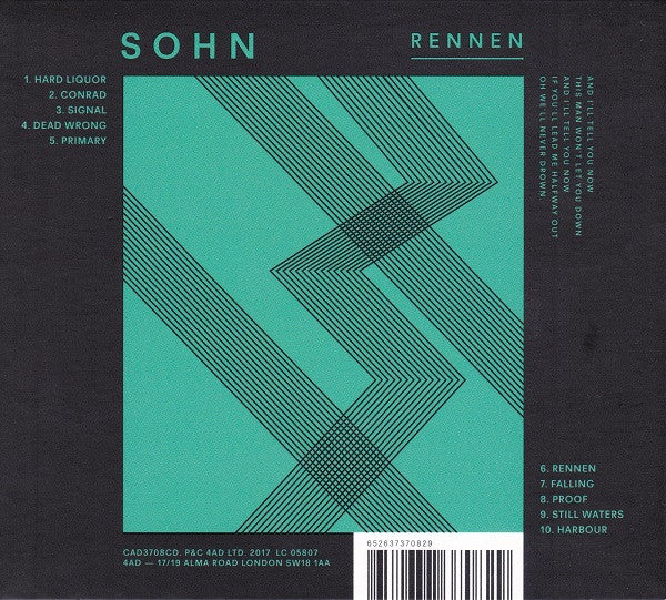 SOHN - Rennen (CD) - Discords.nl