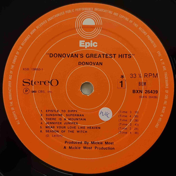 Donovan - Donovan's Greatest Hits (LP Tweedehands)