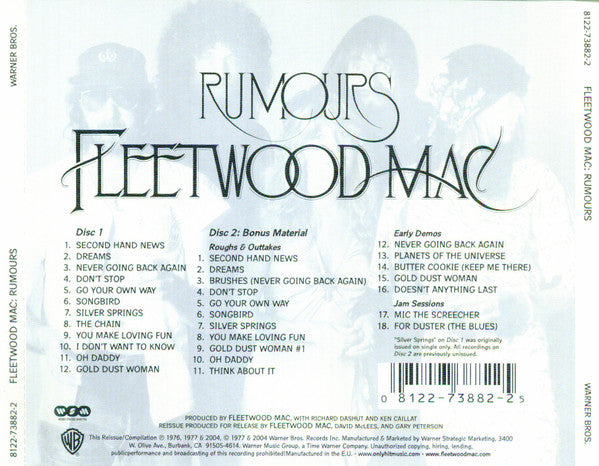 Fleetwood Mac - Rumours (CD Tweedehands)