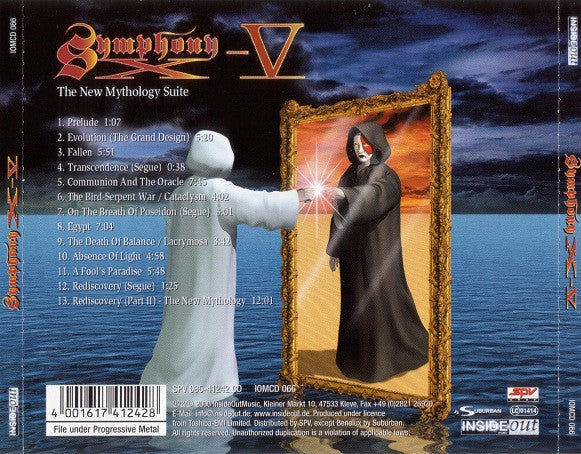 Symphony X - V: The New Mythology Suite (CD)