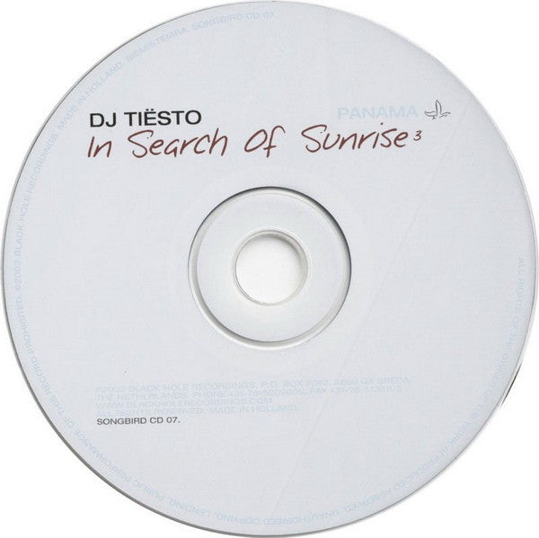 DJ Tiësto - In Search Of Sunrise 3: Panama (CD Tweedehands)