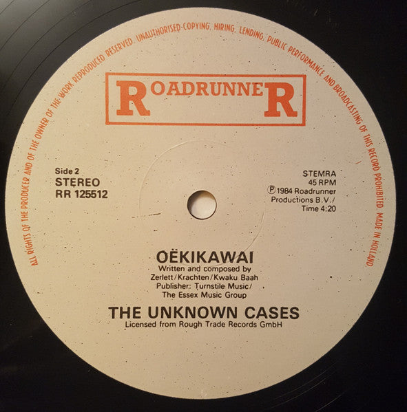 Unknown Cases, The - Masimbabele (LP Tweedehands)