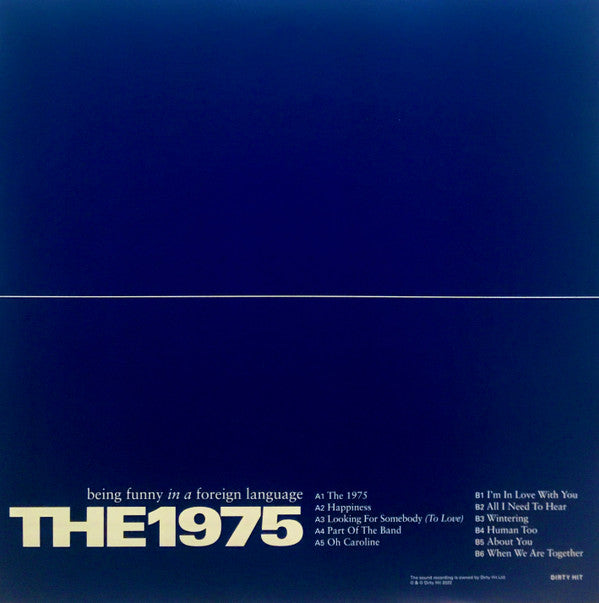 1975, The - Being Funny In A Foreign Language (LP) - Discords.nl