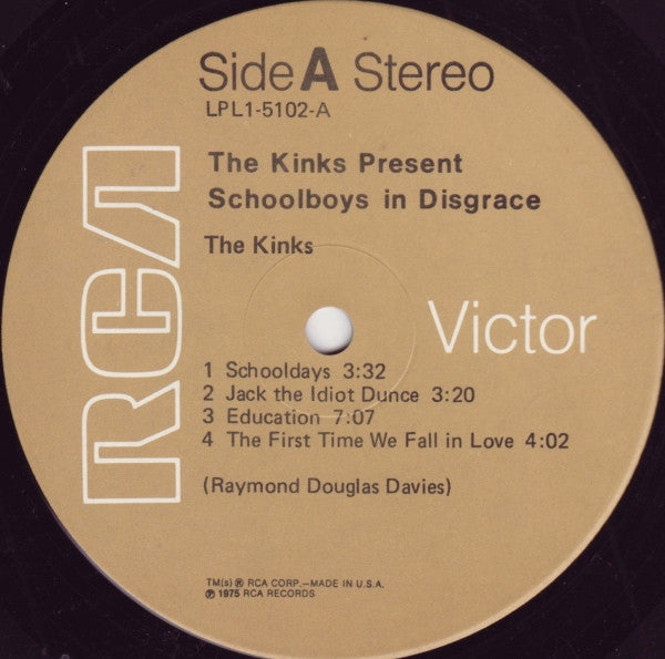 Kinks, The - Schoolboys In Disgrace (LP Tweedehands)