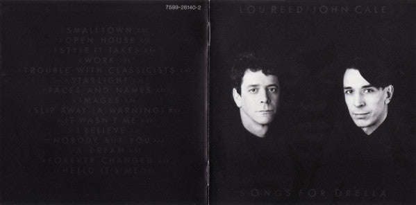 Lou Reed / John Cale - Songs For Drella (CD Tweedehands)