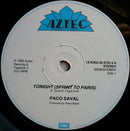 Paco Saval - Tonight (Sprint To Paris) (12" Tweedehands)