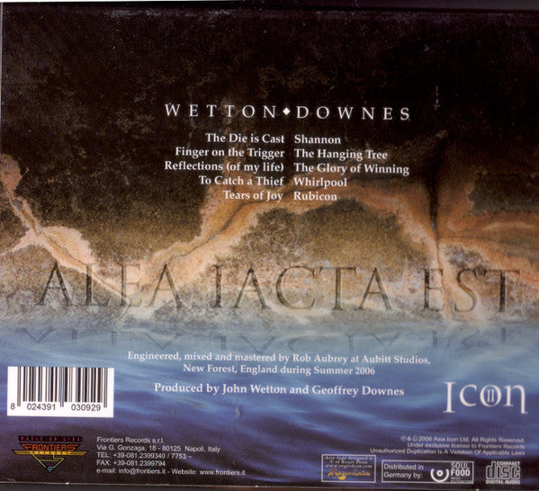 Wetton/Downes - Icon II: Rubicon (CD)