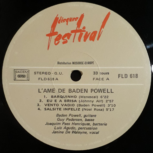 Baden Powell - Vol.1 - L'Âme De Baden Powell (LP Tweedehands)