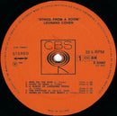Leonard Cohen - Songs From A Room (LP Tweedehands) - Discords.nl