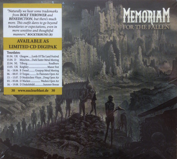 Memoriam - For The Fallen (CD)