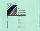 Orchestral Manoeuvres In The Dark - Architecture & Morality (CD Tweedehands) - Discords.nl