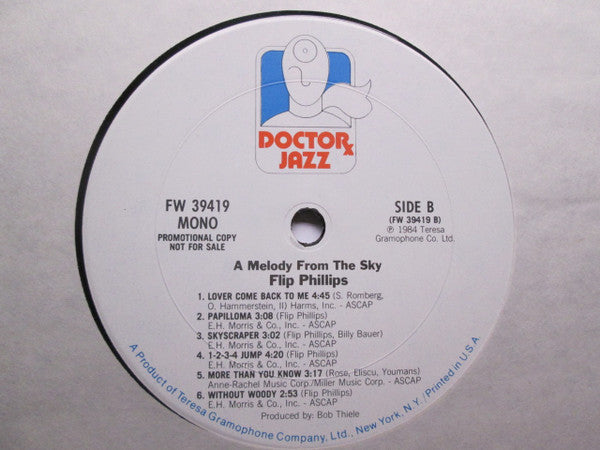 Flip Phillips - A Melody From The Sky (LP Tweedehands) - Discords.nl