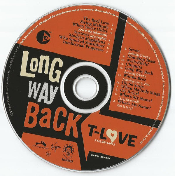 T Love - Long Way Back (CD)