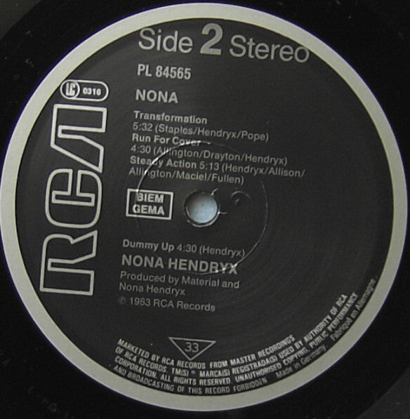 Nona Hendryx - Nona (LP Tweedehands)