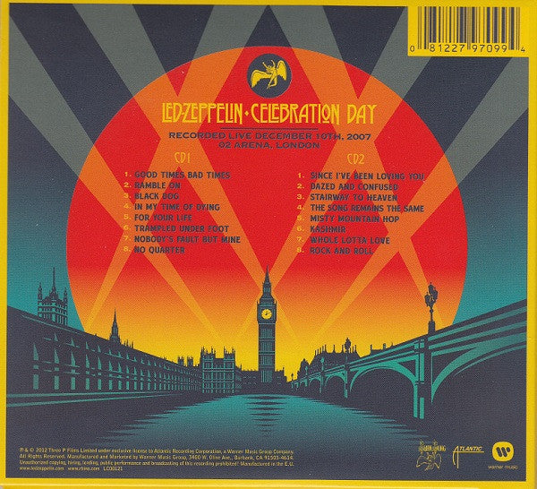 Led Zeppelin - Celebration Day (CD) - Discords.nl