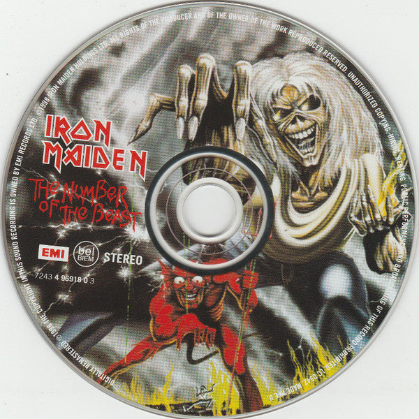 Iron Maiden - The Number Of The Beast (CD)