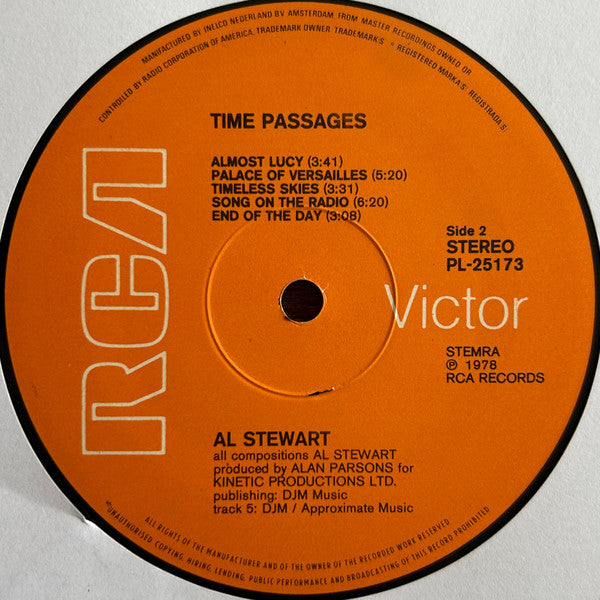Al Stewart - Time Passages (LP Tweedehands)