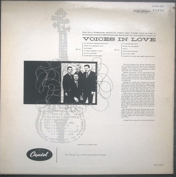 Four Freshmen, The - Voices In Love (LP Tweedehands) - Discords.nl