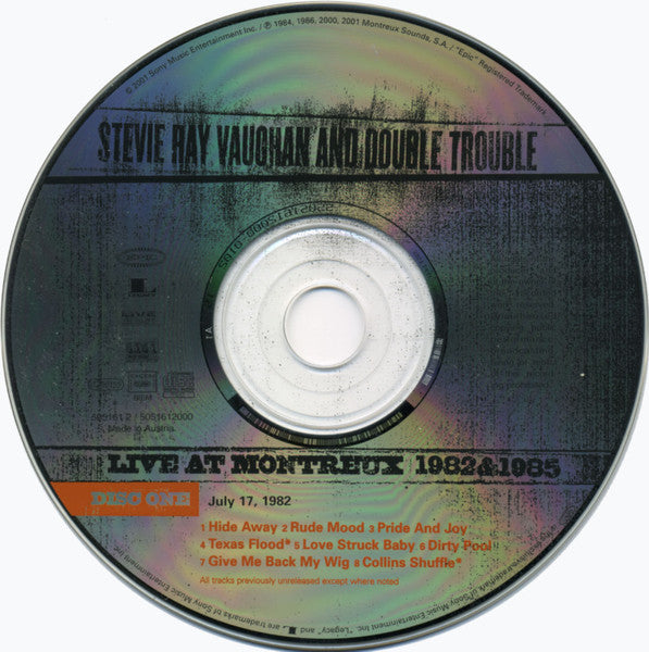 Stevie Ray Vaughan & Double Trouble - Live At Montreux 1982 & 1985 (CD Tweedehands)