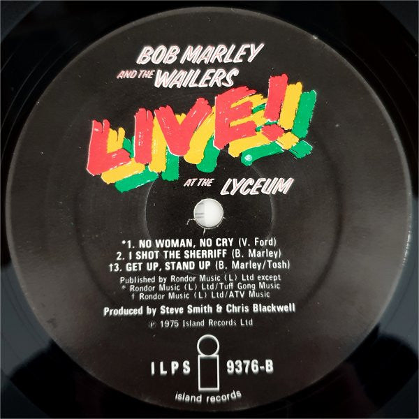 Bob Marley & The Wailers - Live! (LP Tweedehands)