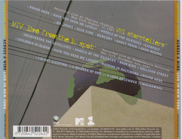 Counting Crows - Across A Wire (Live In New York) (CD Tweedehands)